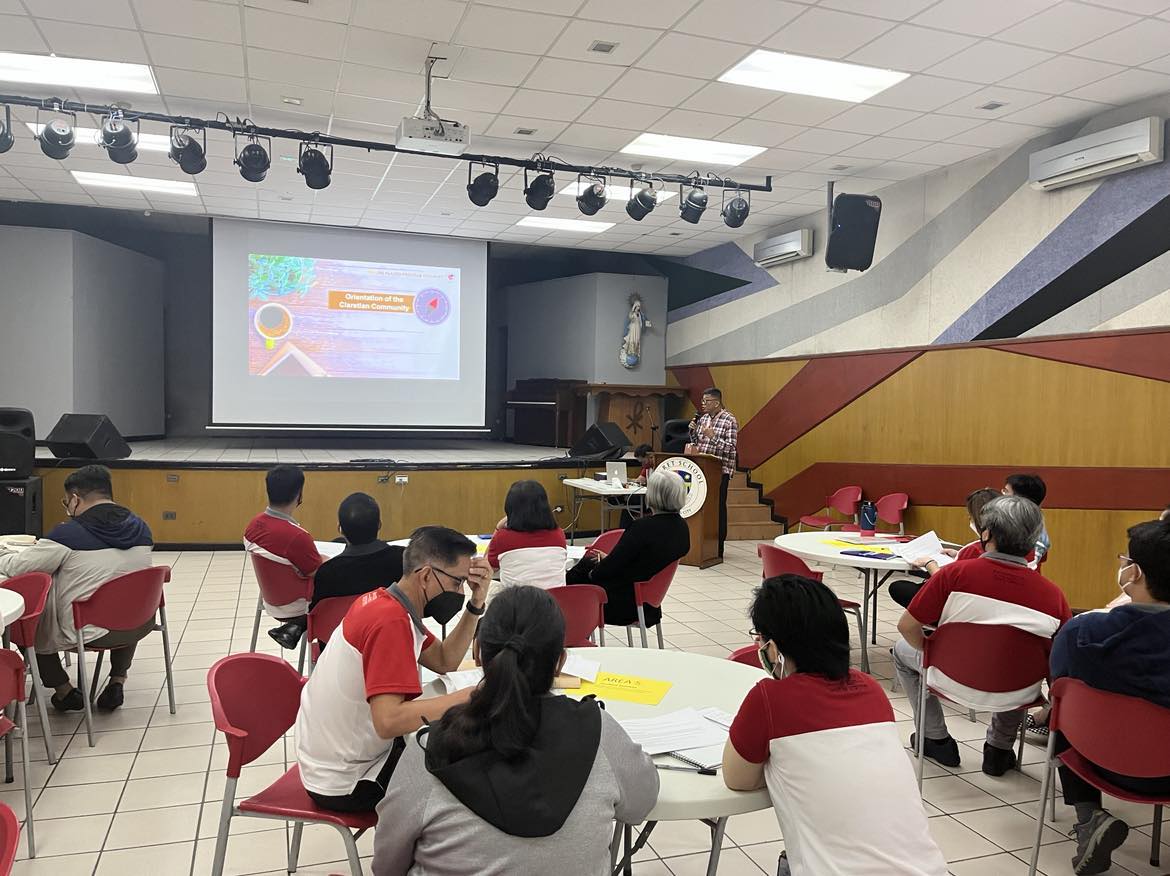  Mr. Rodelio T. Santos, Head of the Accreditation, Planning, and School Development Office (APSDO), guiding the committees in their preparations for the resurvey.